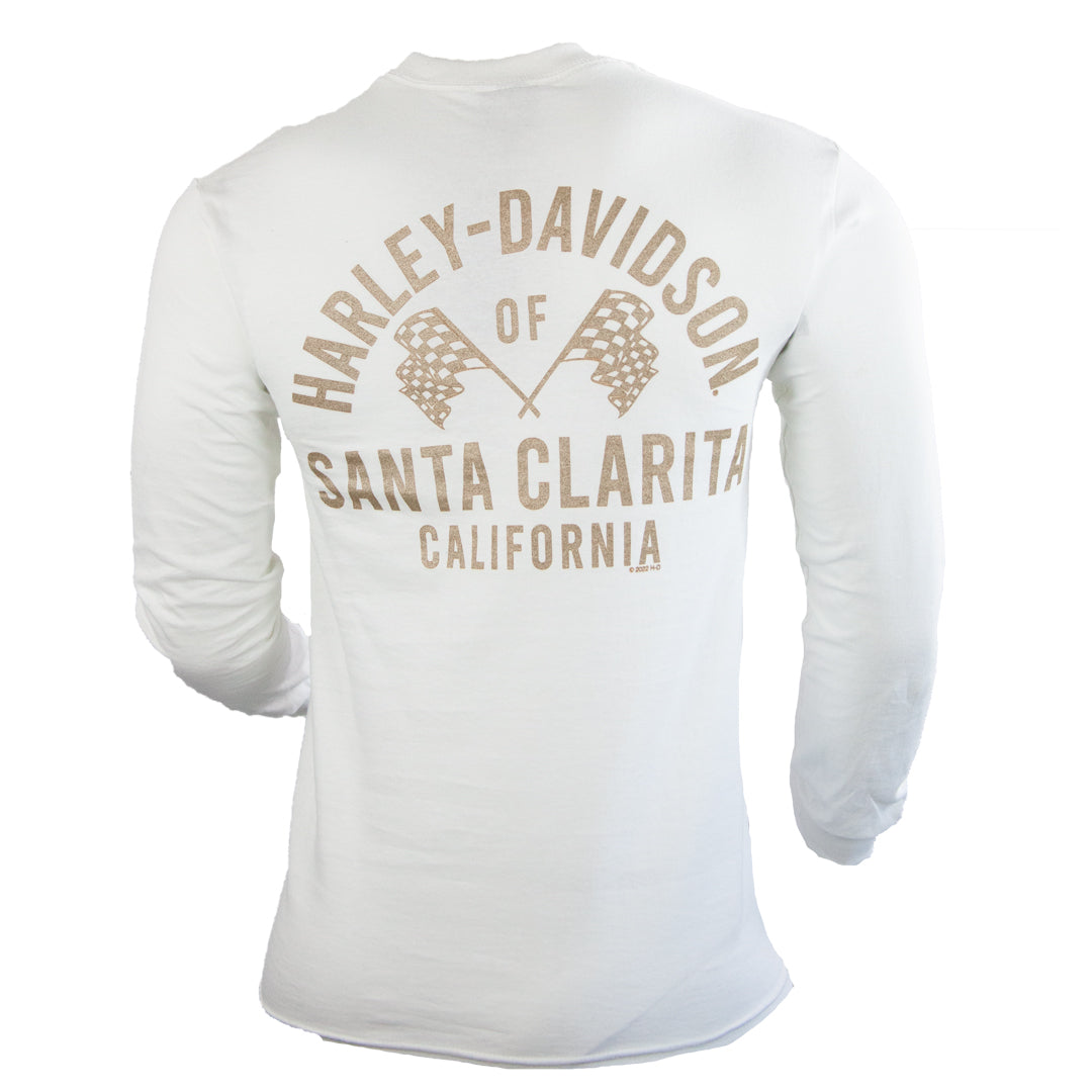 Harley-Davidson® of Santa Clarita Shirt Long Sleeve Gold Racer II