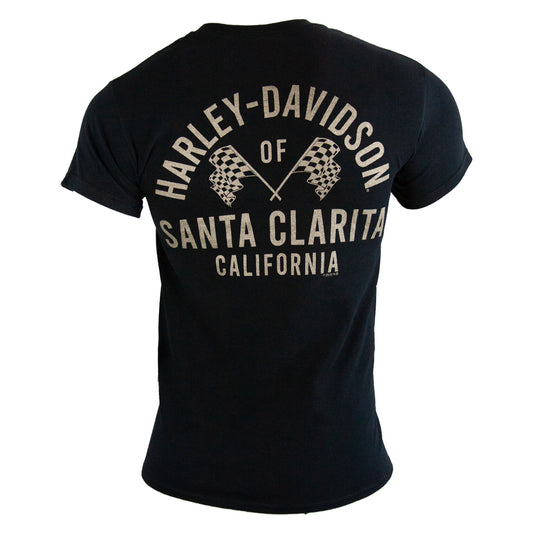 Harley-Davidson® of Santa Clarita Shirt Short Sleeve Gold Racer II