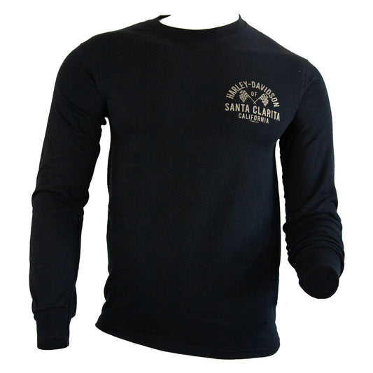 Harley-Davidson® of Santa Clarita Shirt Long Sleeve Gold Racer II