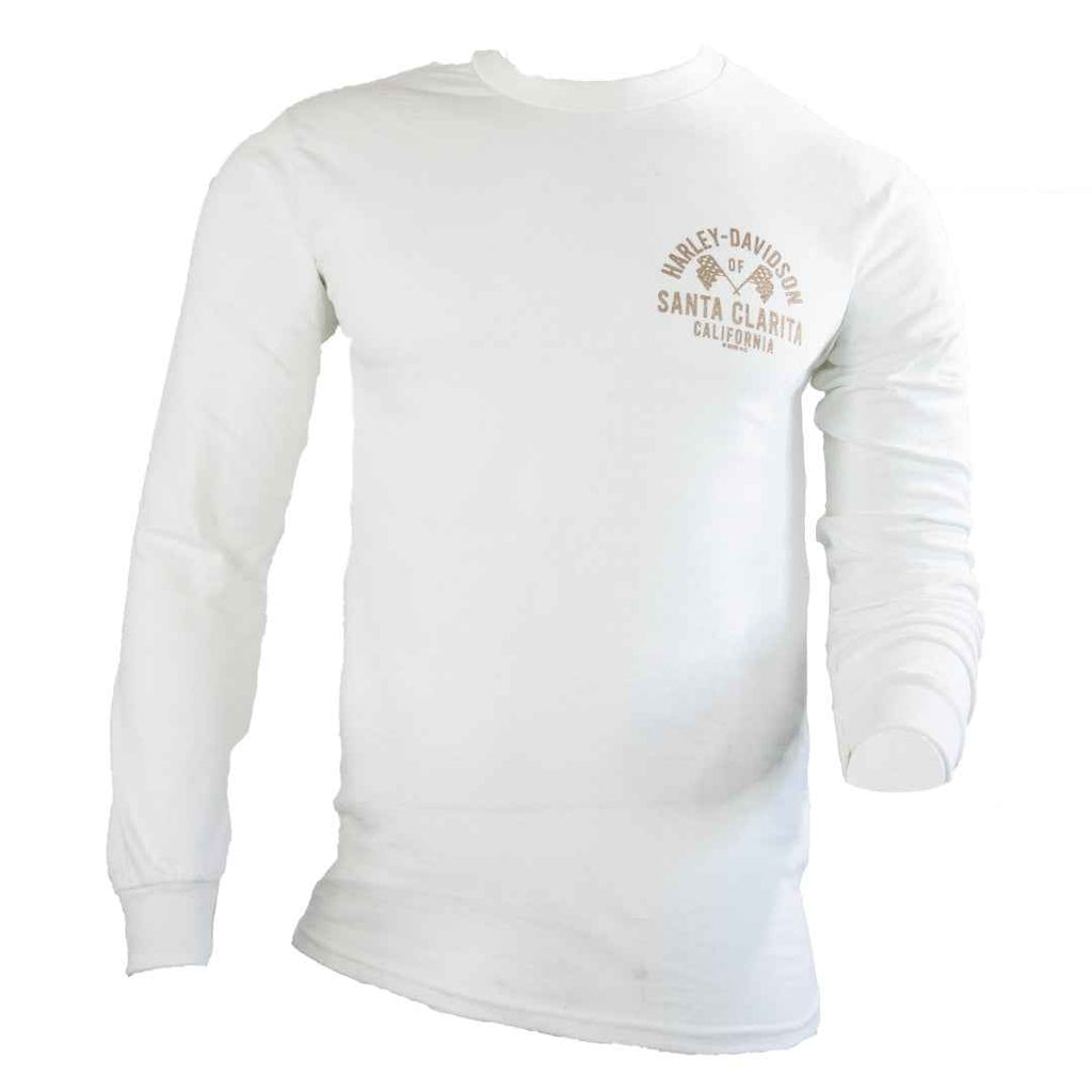 Harley-Davidson® of Santa Clarita Shirt Long Sleeve Gold Racer II - Harley-Davidson® of Santa Clarita E-commerce Store