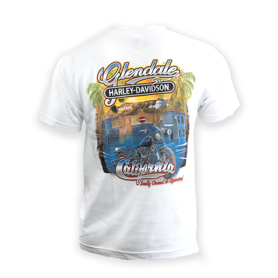 Harley-Davidson® of Glendale T-Shirt Short Sleeve Hollywood Palms