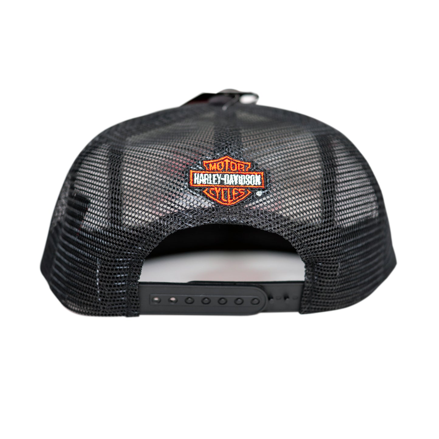 Harley-Davidson® of Glendale Hat Racing Logo Trucker Black