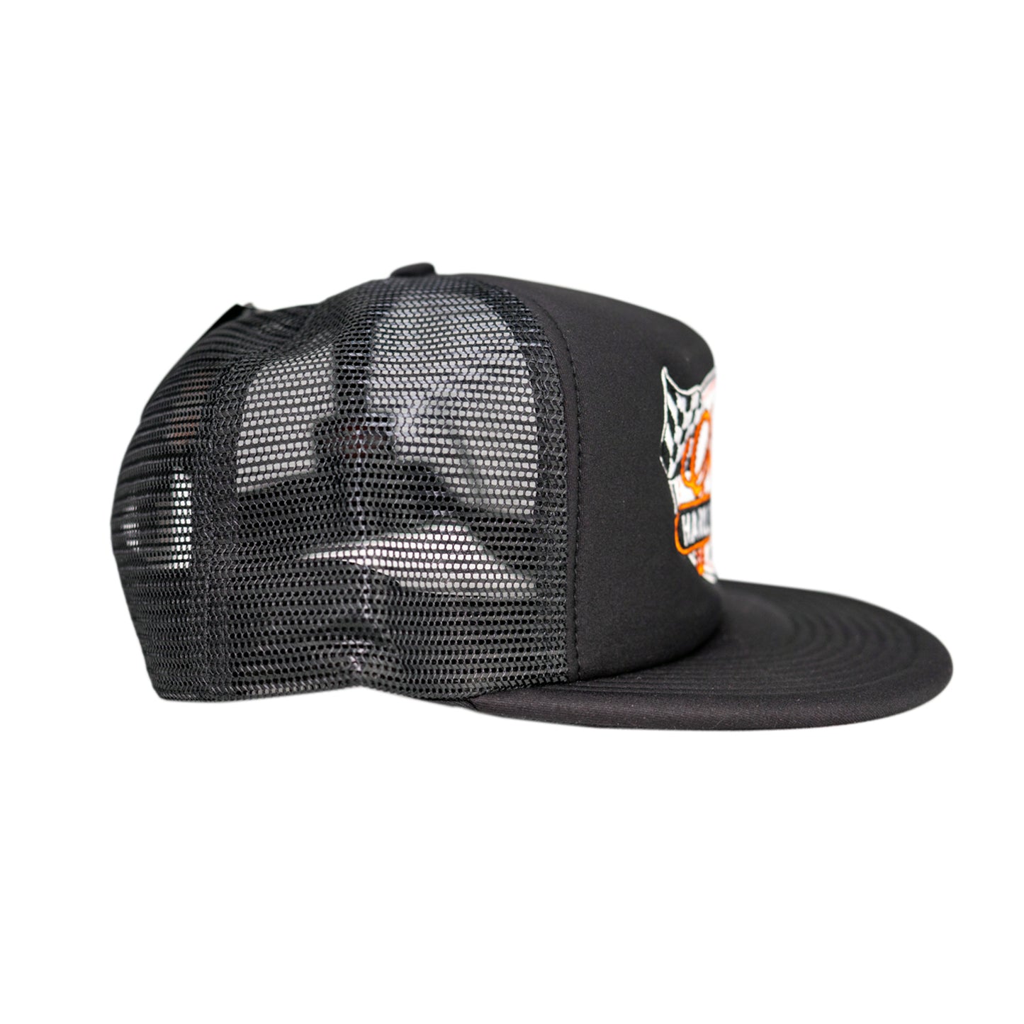 Harley-Davidson® of Glendale Hat Racing Logo Trucker Black